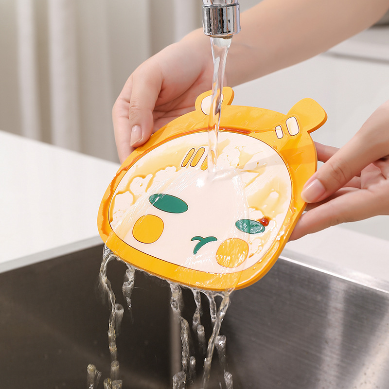 Table Heat Insulation Mat Hot And Non-Slip Household Cartoon Placemat High Temperature, Waterproof And Oil Proof Bowl, Pot, Cup And Table Mat Application Scenario