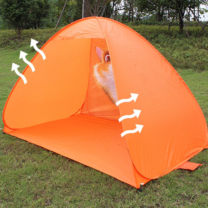 Fully automatic beach outdoor tent