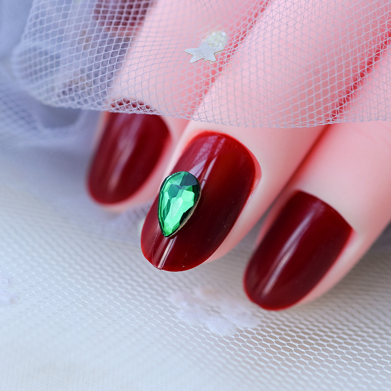 Self-owned brand exquisite irregular-shaped AB flat-bottomed water diamond DIY nail art accessories, phone cases, hairpin decorations, water diamond brand new model Z300 1 Specification image