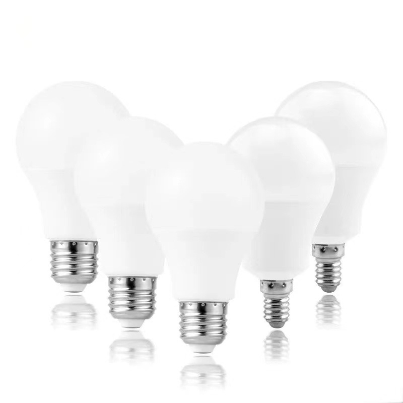 Cross-Border Led Bulb Ultra-Bright White E27 Screw Warm Light Eye Protection Waterproof Household Factory Indoor Lighting Bulb