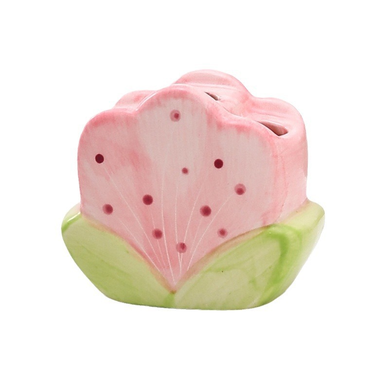 Creative, funny and cute flower pen holder, makeup brush storage box, office, student desk, simple gift for women Item Picture