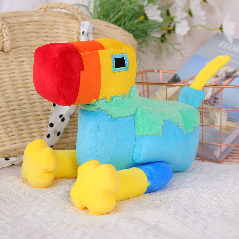 Cross-Border New Minecraft Legends Plush Game My World Legends Series Plush Toys Specification drawing