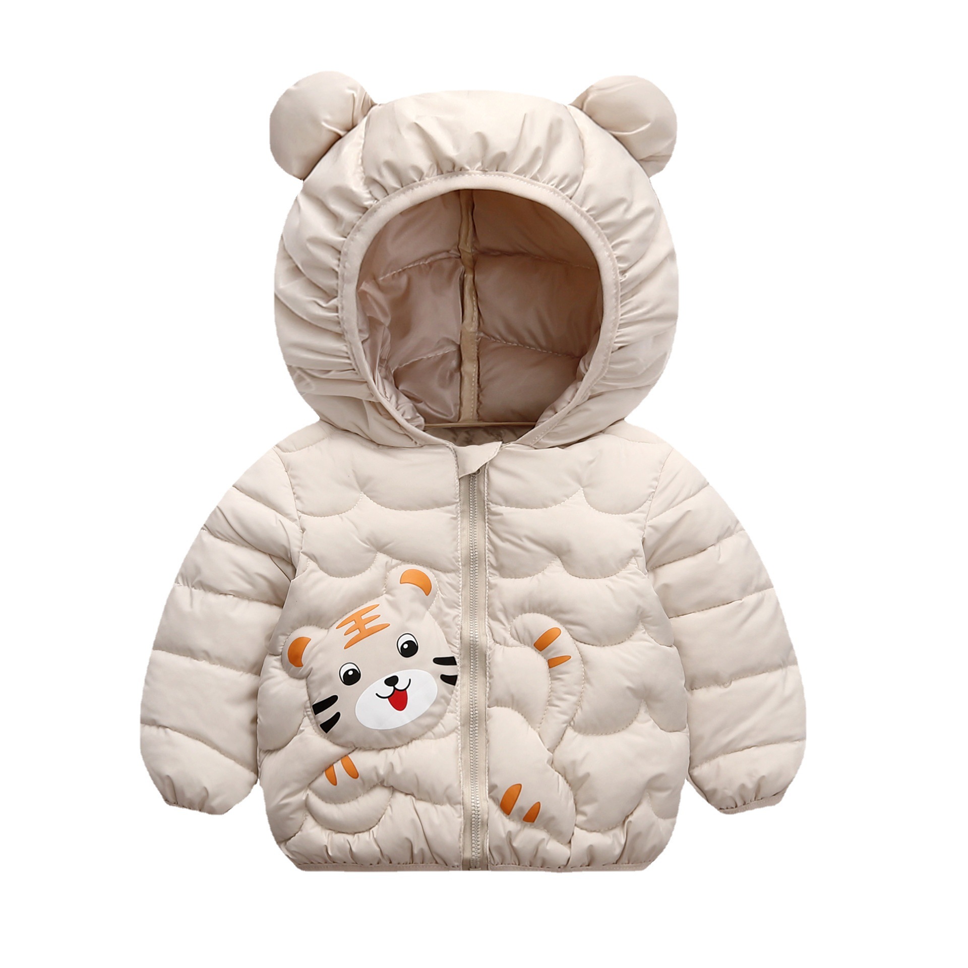 Children's lightweight down cotton-padded jacket 2022 new style cotton-padded jacket cartoon boys' and girls' cotton-padded jacket for small children and babies Item Picture