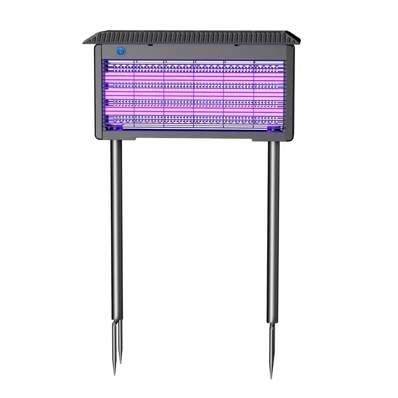厂家直供笆笆啦户外灭蚊灯自动诱蚊太阳能室外家用养殖场用灭虫灯详情图5