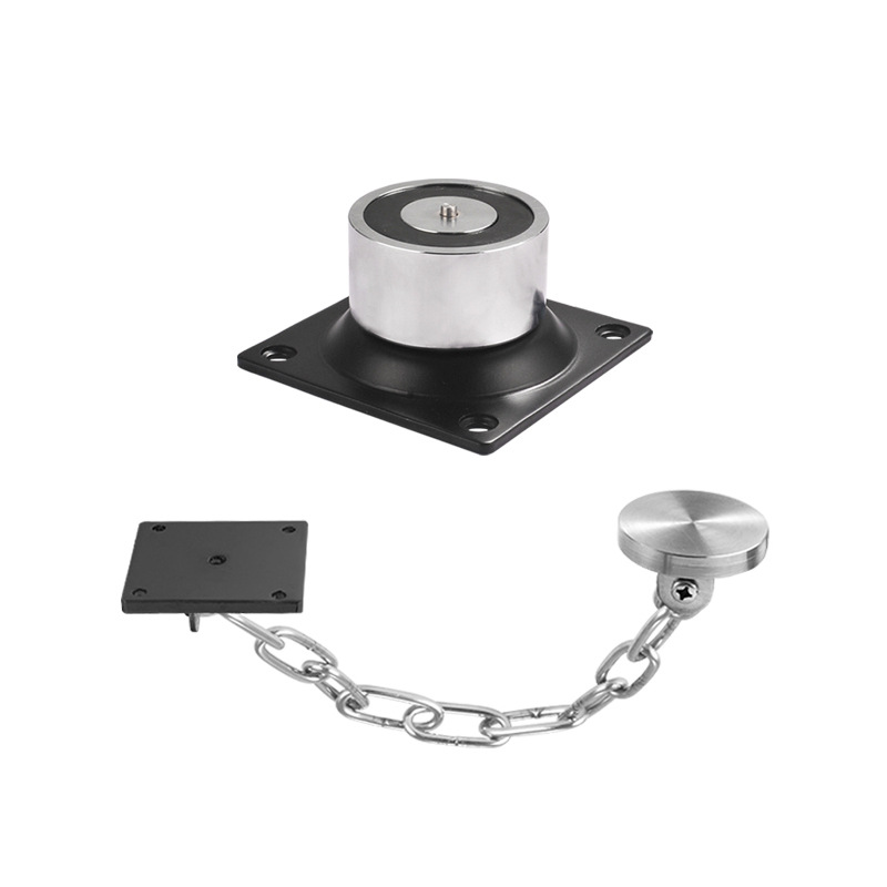 Electromagnetic door stop wall-mounted normally open shopping mall wooden door glass film fireproof fire door release device chain-type door stop Item Picture