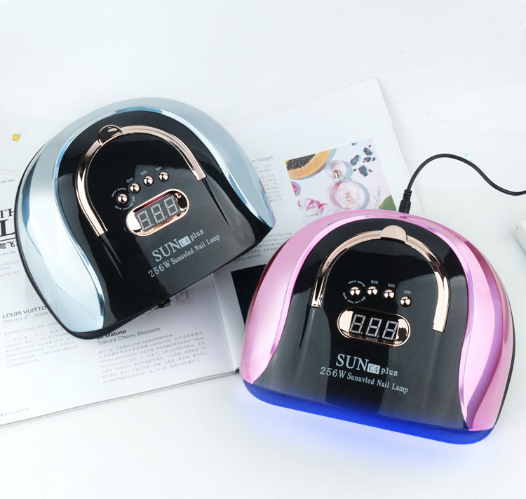 Sunc4 Plus Nail Phototherapy Machine 256W Automatic Induction Double Light Source Nail Dryer Baking Lamp Item Picture