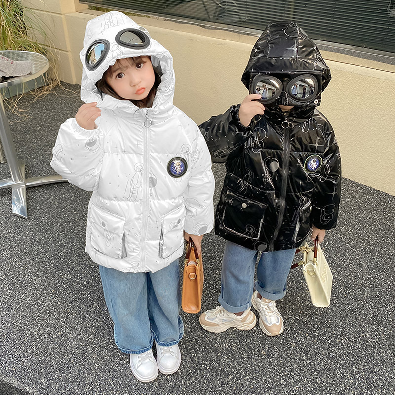 [Astronaut] 2023 Children's Disposable Cotton-Padded Jackets For Boys And Girls Manufacturers Supply Live Taobao Item Picture