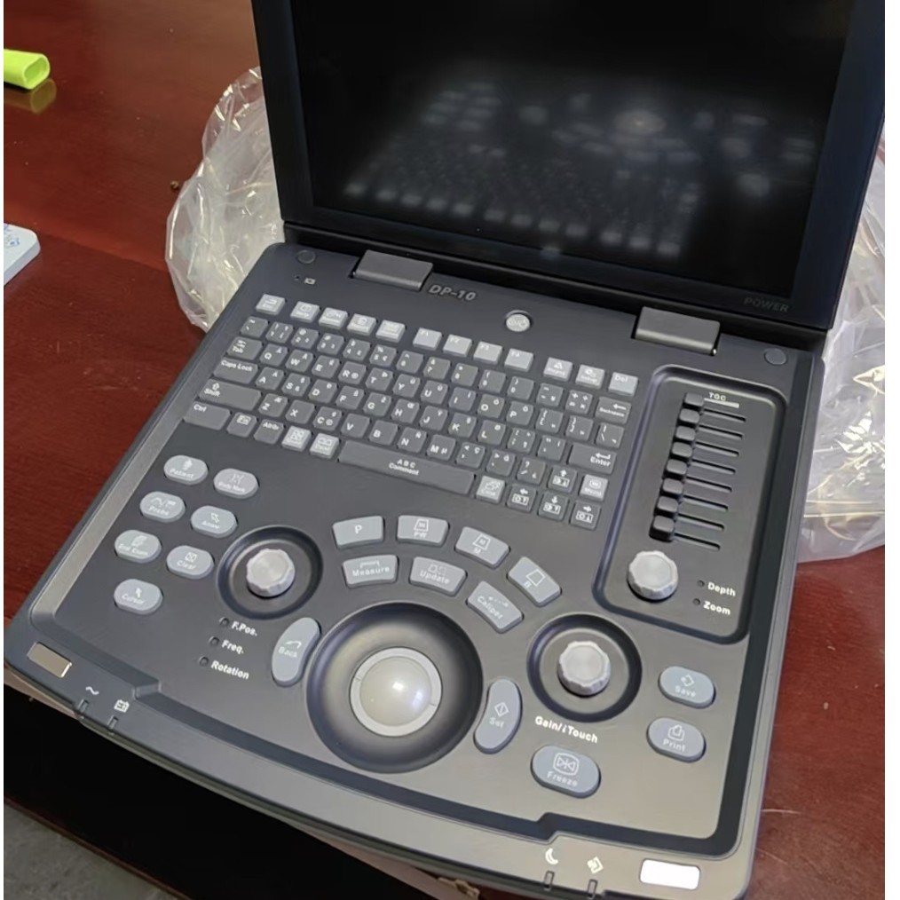 Mindray DP-20 ultrasound scanner is a medical ultrasound instrument, a black-and-white portable ultrasound machine, and an ultrasound diagnostic system Specification image