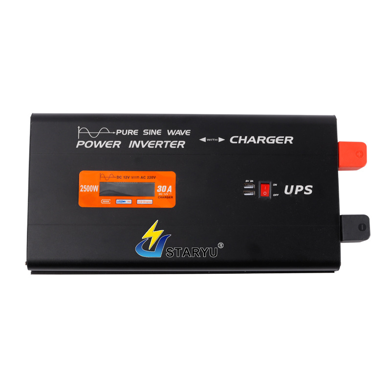 UPS pura onda senoidal inversor del coche del hogar 12v a 220v inversor del hogar convertidor de alta potencia Item Picture