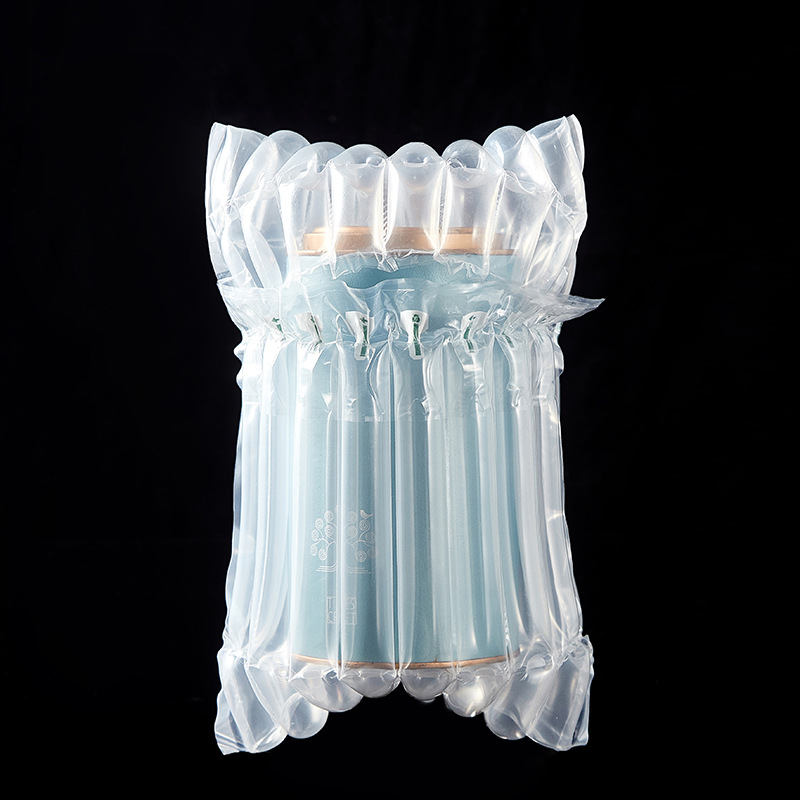 Honey air column bag roll material, shockproof and anti-drop cushioning airbag, express packaging bubble column, inflatable packaging bubble bag pad pic 2