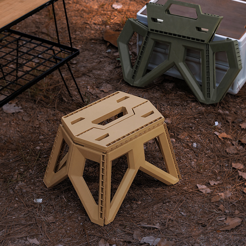 户外便携折叠凳子马扎方凳露营手提塑料凳小矮凳换鞋凳儿童钓鱼凳