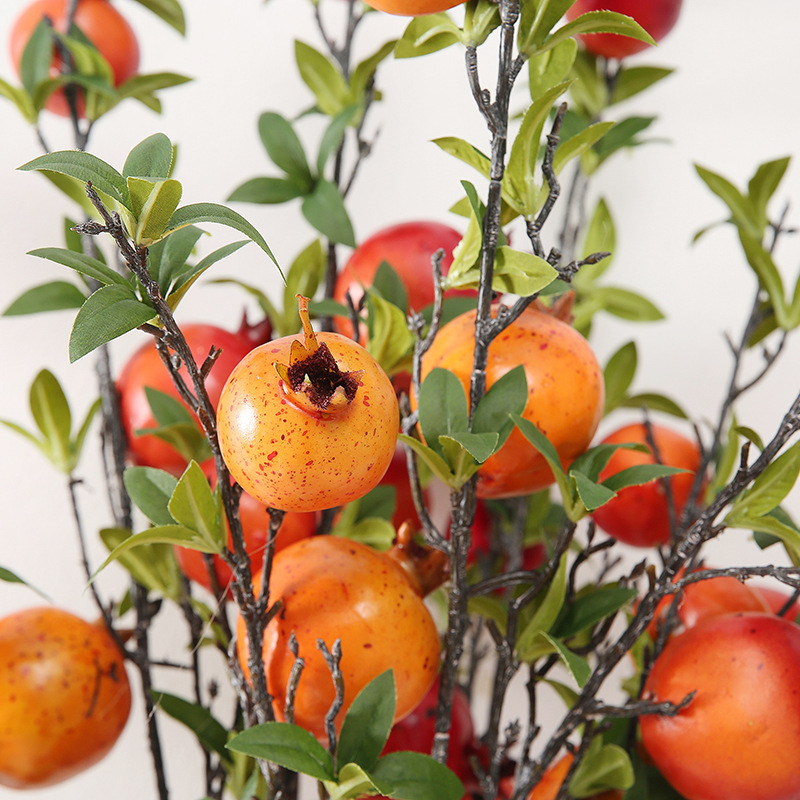 仿真花六头石细节图