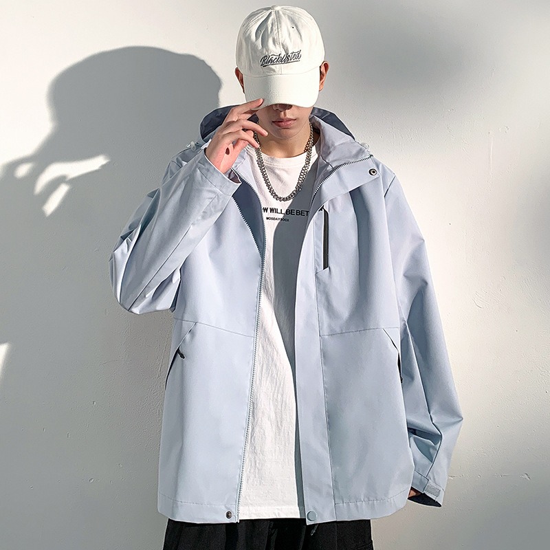 windproof waterproof casual detachable hooded outdoor suit Specification image