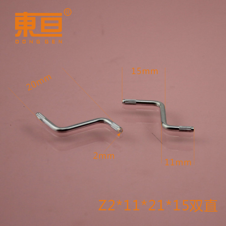 Z2*11*21*15 double direct-press type shaft, smooth shaft, iron shaft, special-shaped shaft, hardware shaft, technological building block parts details Picture