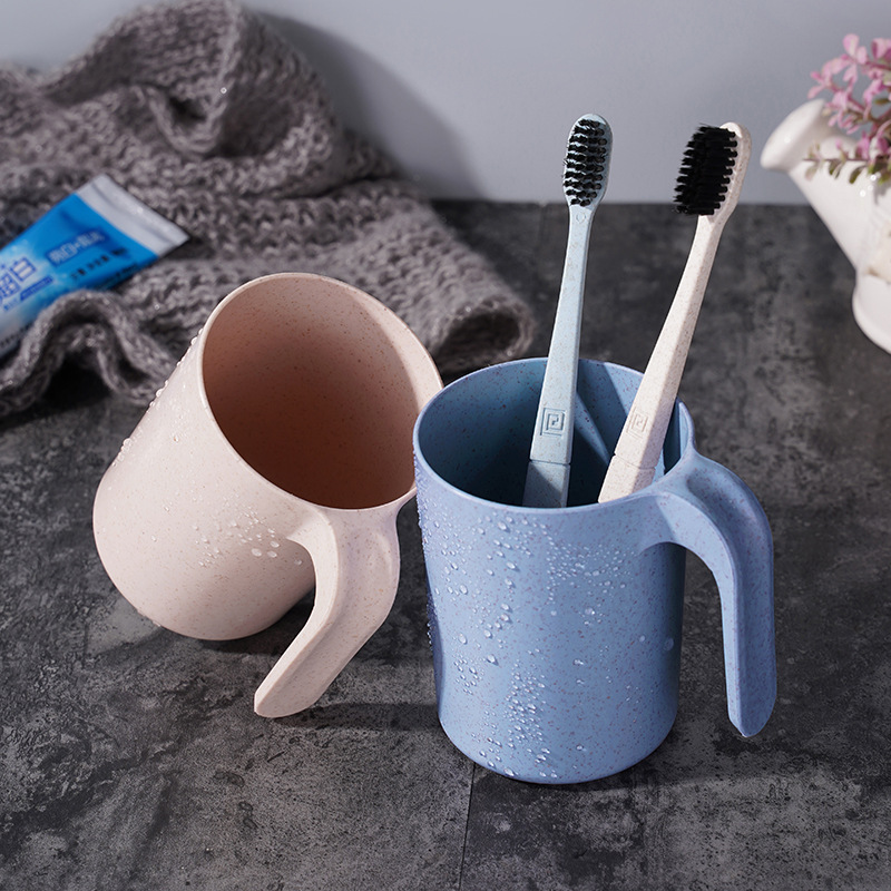 Simple toiletries cup, home brushing cup, Nordic bucket set, creative and cute toothbrush cup, couple toothbrush cup Specification image
