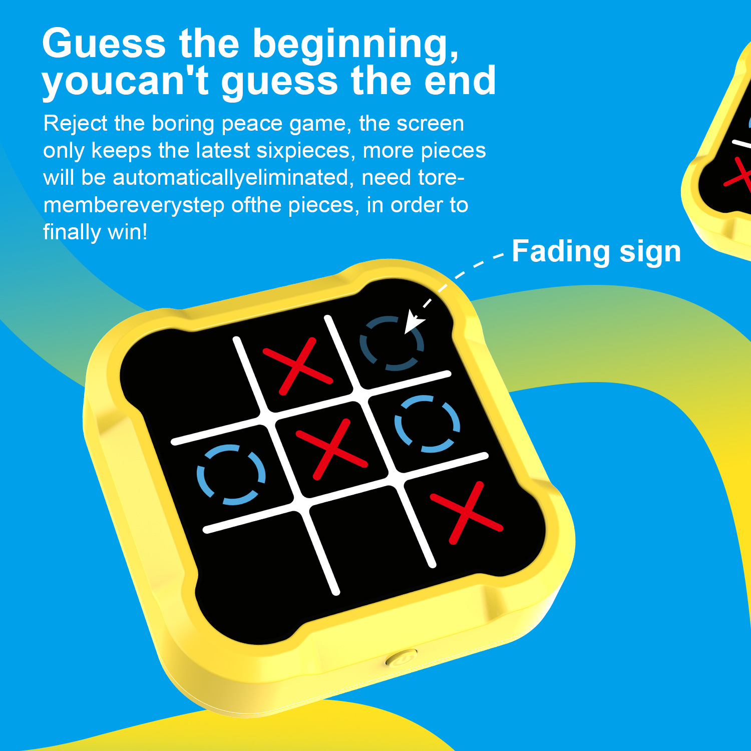 A new tabletop electronic game machine for children's thinking training and educational toys, known as the "Triple Tic-and-Go", is a bestseller on Amazon Cross-border