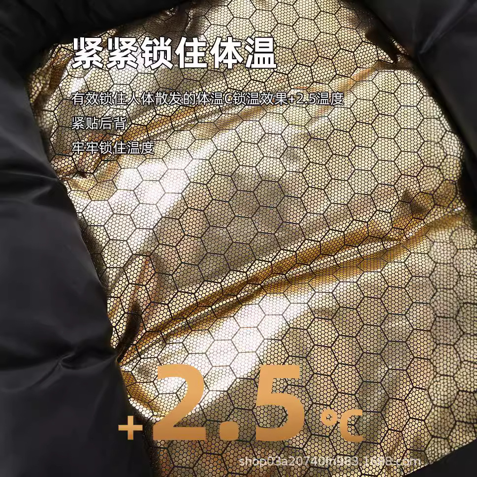 男士羽绒服实物图
