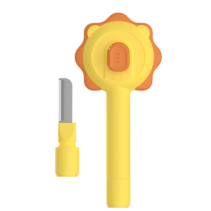 Pet comb, self-cleaning needle, comb to remove loose hair and knots, cat comb, dog grooming hair remover, pet grooming products Item Picture