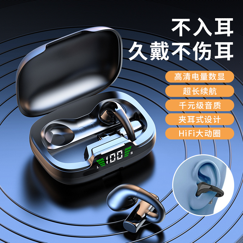 Cross-border Bluetooth headphones YD F9-5C F9 yd03 x15 wireless touch digital display in-ear sports headphones Application Scenario