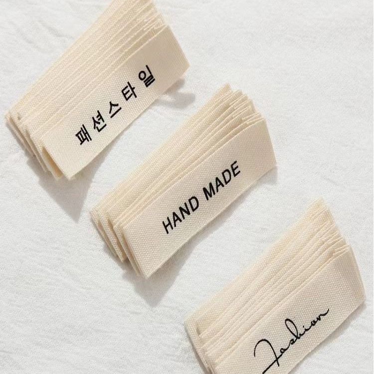 洗唛、商标实物图