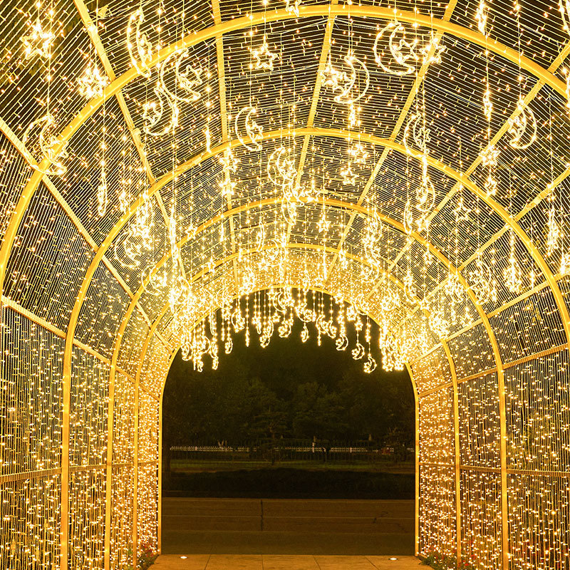 Small colored lights, flashing lights, string lights, starry sky light strings, outdoor tree hanging lights, barbecue restaurant decorative lights, star lights, atmosphere light strips Item Picture