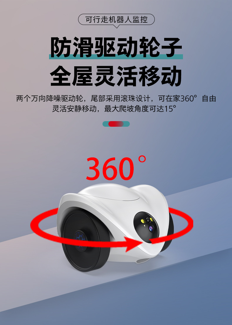 New cross-border walking surveillance camera, smart companion for kids, dog walking, feeding device, monitoring camera, voice intercom pic 11