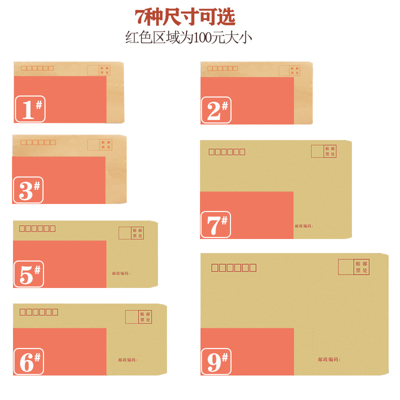 信纸、信封实物图