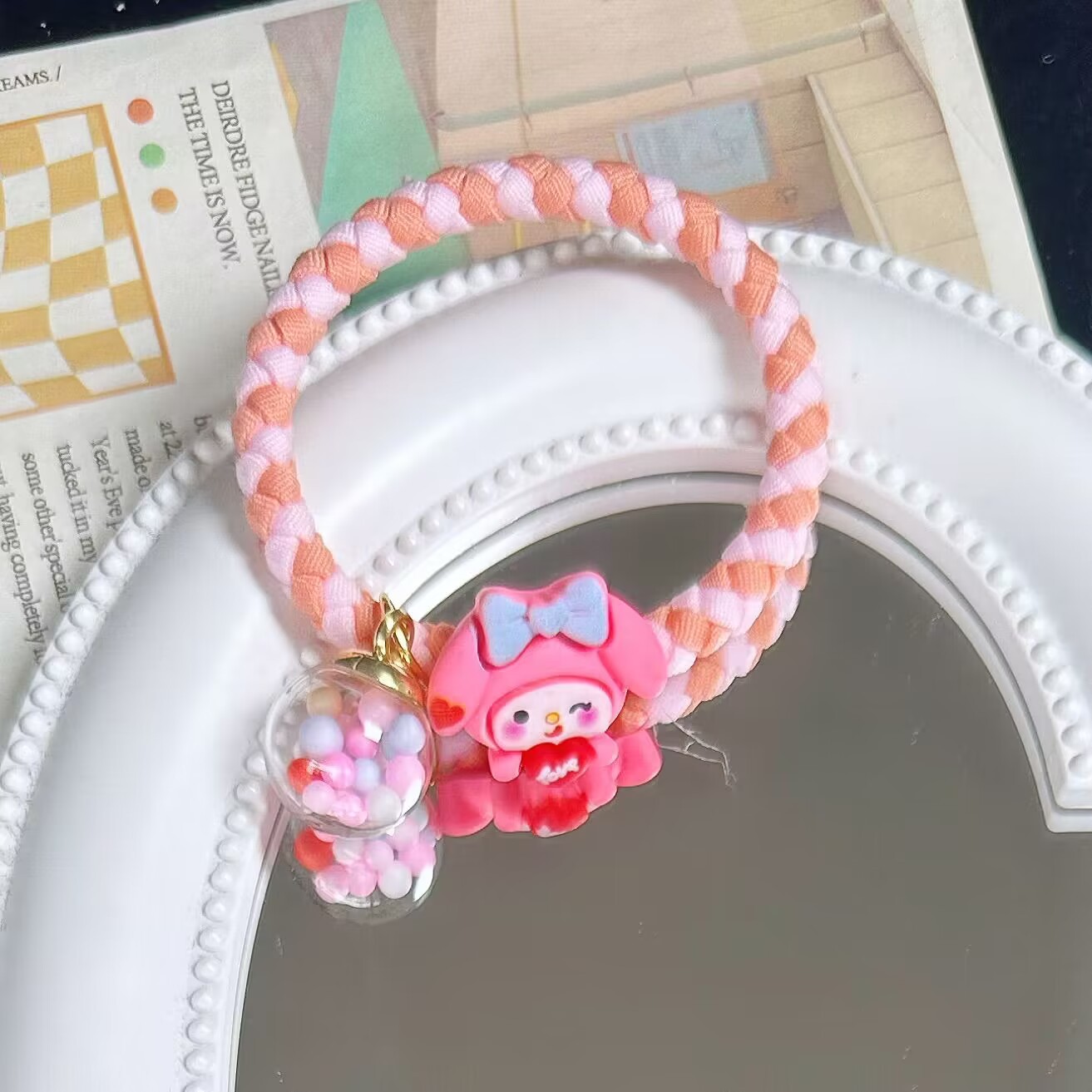 发梳头饰实物图