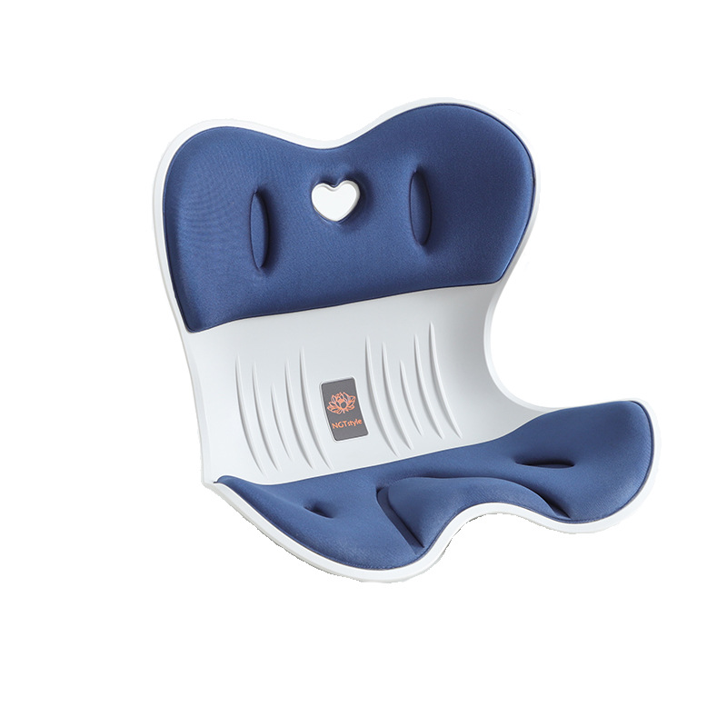 椅子坐垫/坐垫/桌椅子/座椅一体靠座垫/椅子坐垫记忆棉白底实物图