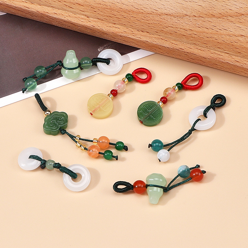 发饰服装饰品/树脂钻球/挂件/M字吊钟调节扣/925银钩细节图