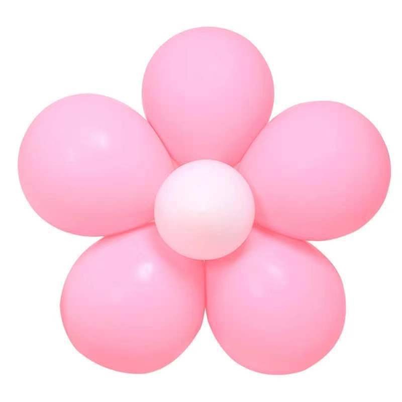 A comprehensive collection of wedding supplies, five-in-one balloon clips for wedding room decoration, balloon accessories, flower-shaped plum blossom clips details Picture