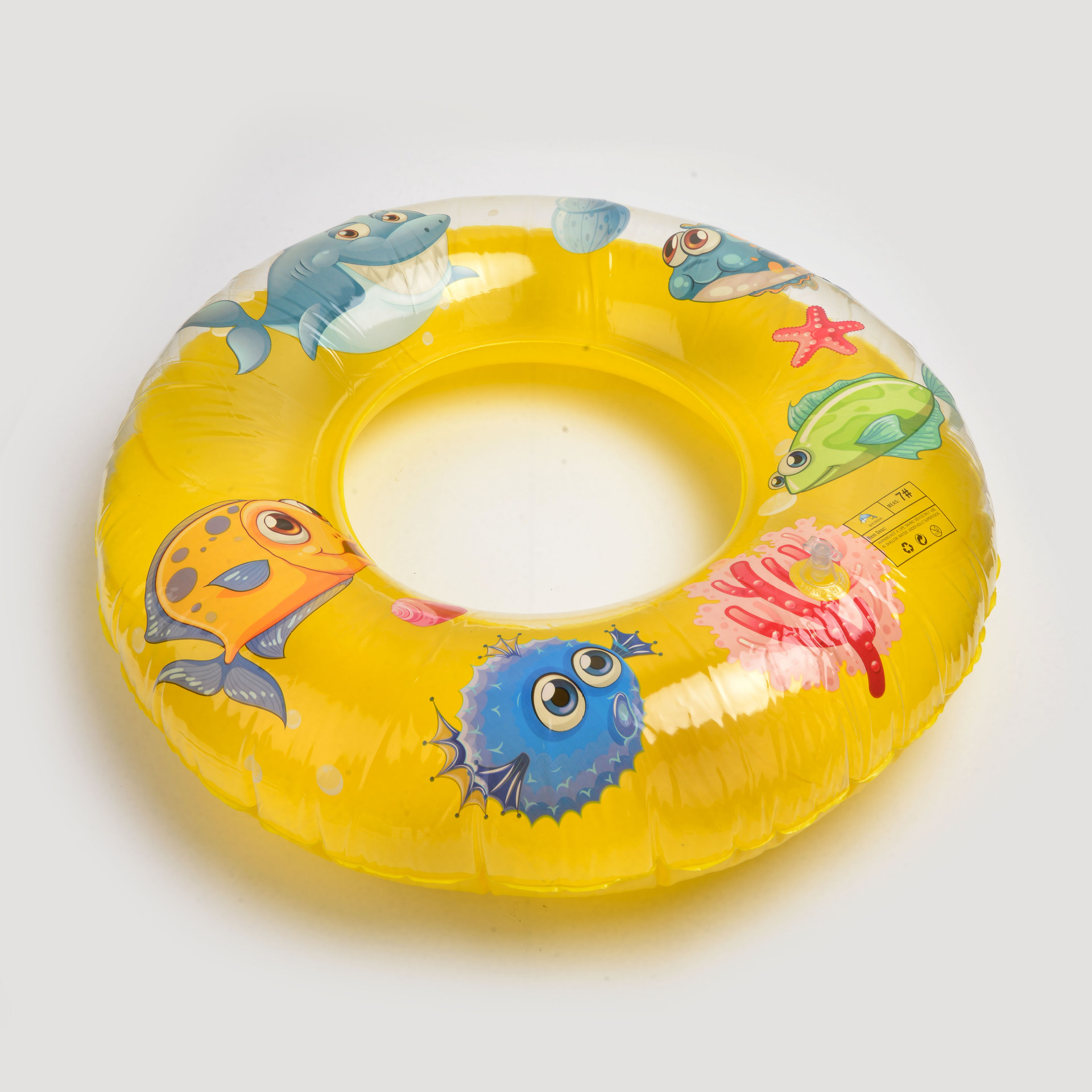 Cross-border exclusive children's water assistive products: Printed ordinary rings, ocean patterns, transparent rings, printed swimming rings Application Scenario