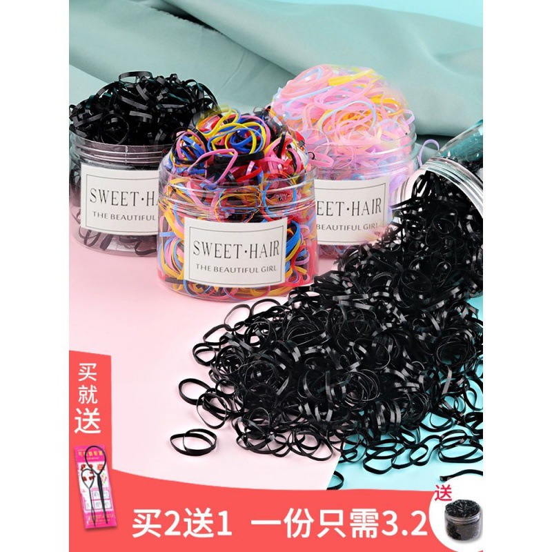 Baby exclusive colorful hair band for tying hair and hairstyle decoration Specification image