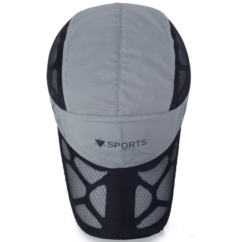 Outdoor men's breathable quick-drying fishing net cap, summer women's hiking and mountain climbing sun hat, duck tongue baseball cap Specification image