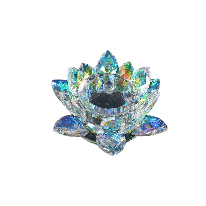 Cross-Border New Nail Glass Glass Crystal Pen Wash Cup Acrylic Powder Nail Glass With Lid Crystal Pen Holder Xiangyu Crystal Item Picture