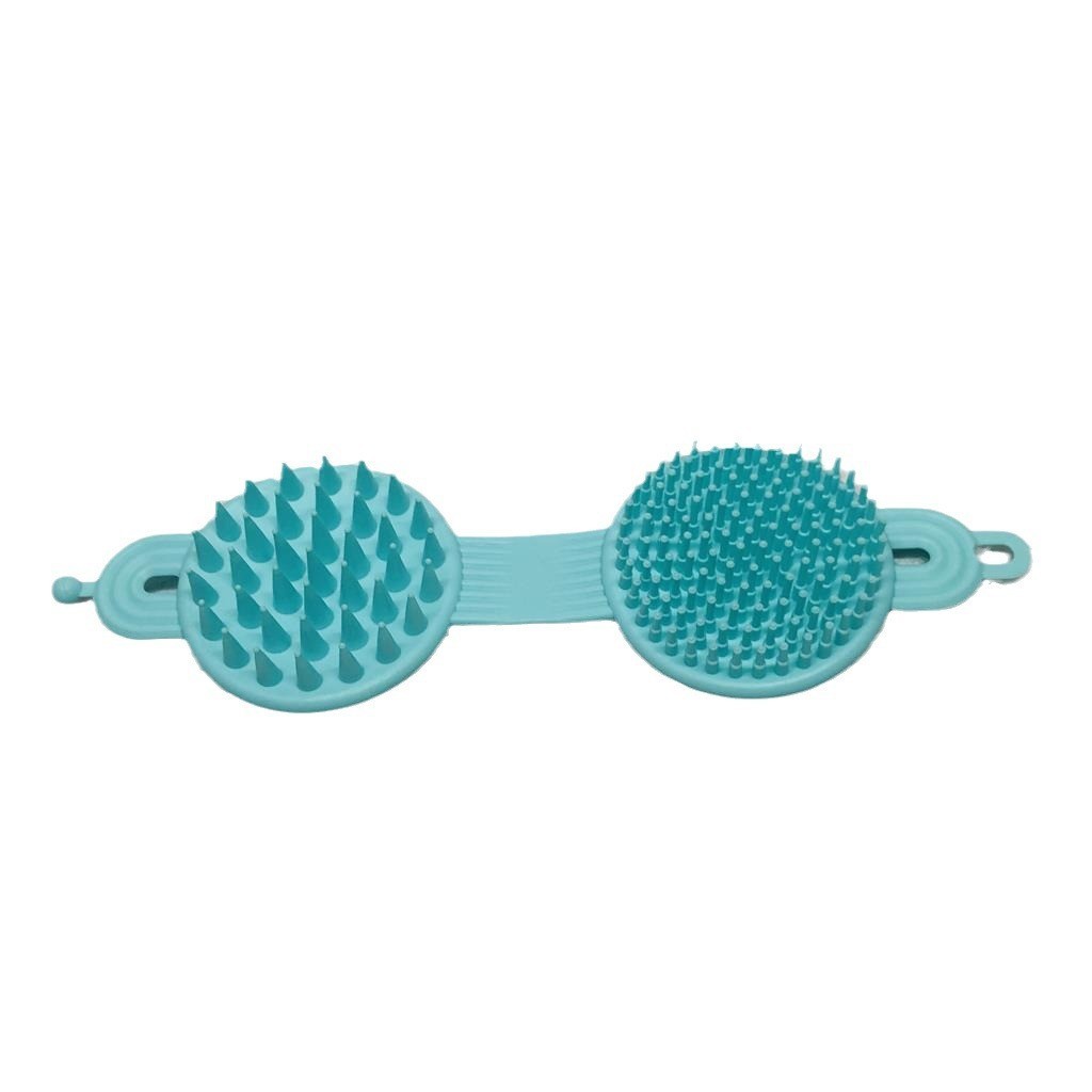 Baby Bath Brush Foldable Soft Shampoo Brush Double-Sided Massage Bath Brush E-Commerce Live Supply Rs-300213 details Picture