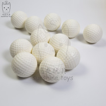 工厂直销42mm彩色海绵高尔夫软球GOLF室内儿童减压力pu球跨境热卖
