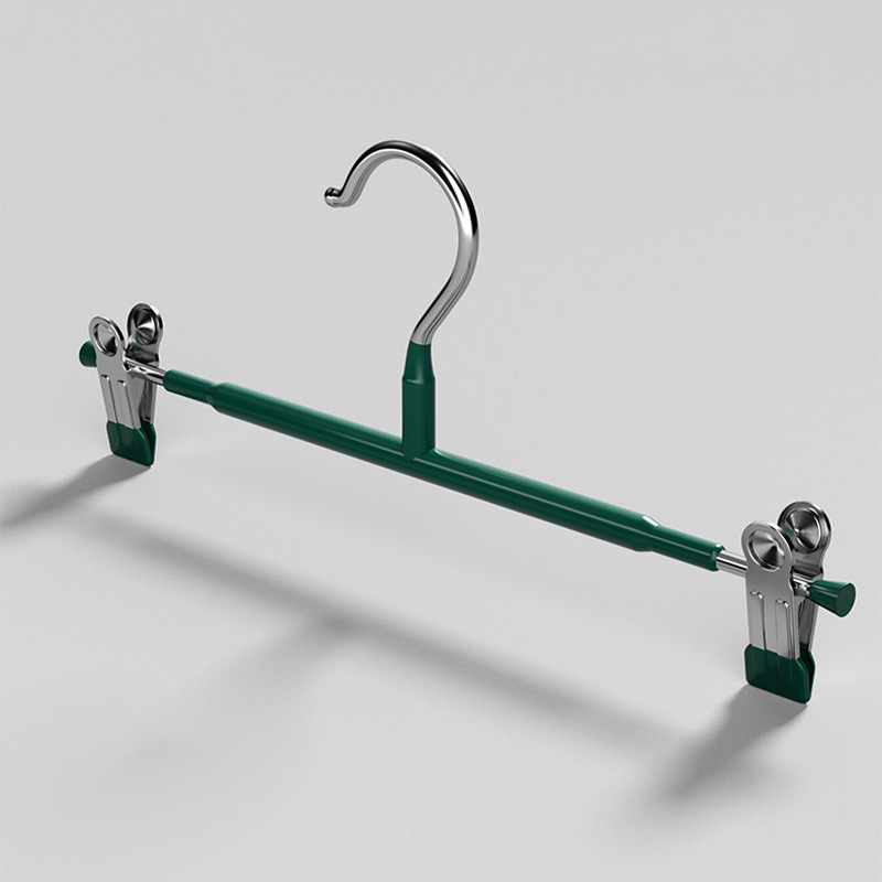 Pants rack, dress clip, home drying, windproof and traceless pants hanger, special multi-functional skirt anti-slip hanger Specification image