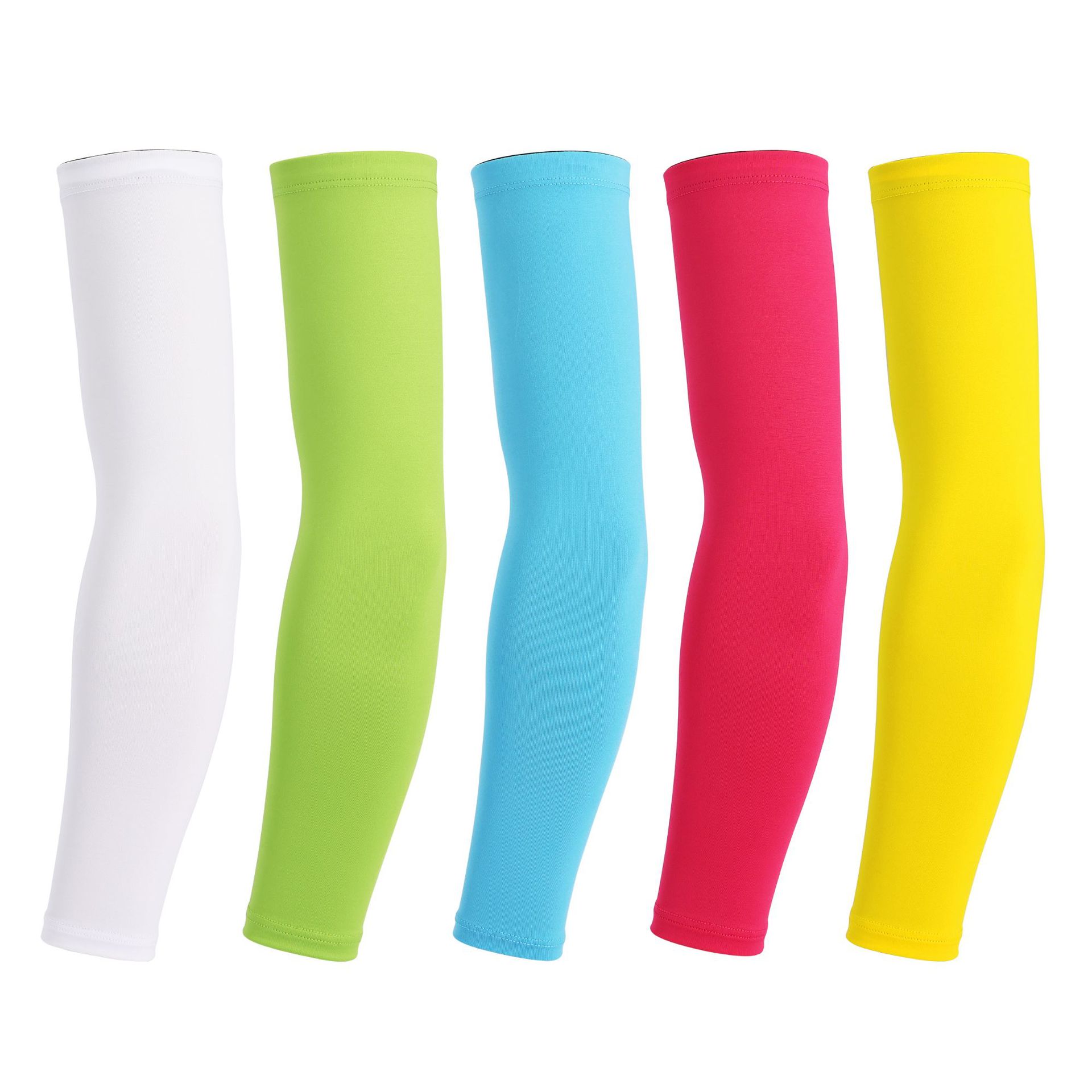 Basketball arm guard silicone anti-slip sleeve guard, summer sun protection ice silk sleeve guard, outdoor cycling sports motorcycle arm cover Item Picture