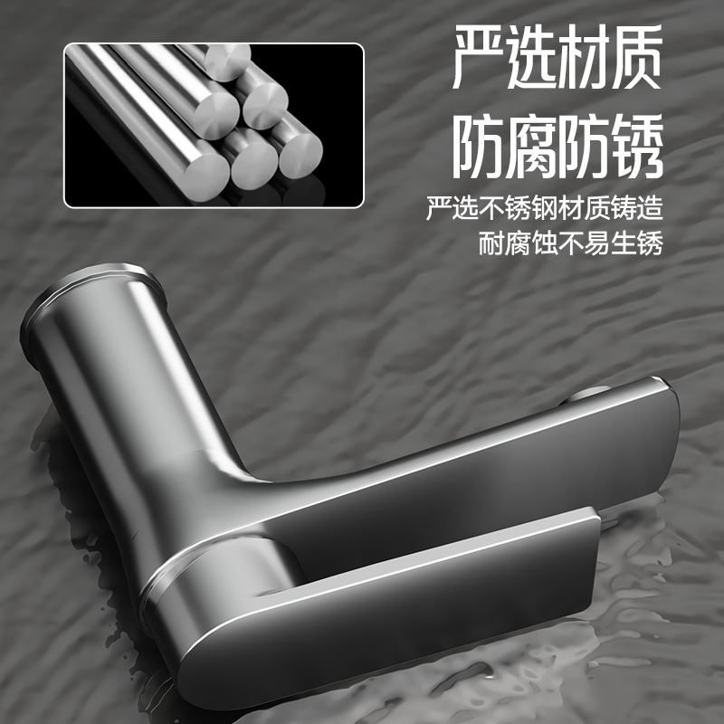Stainless steel faucet, washbasin, sink, cold and hot water, household bathroom, washbasin, bathroom cabinet, basin, faucet Application Scenario