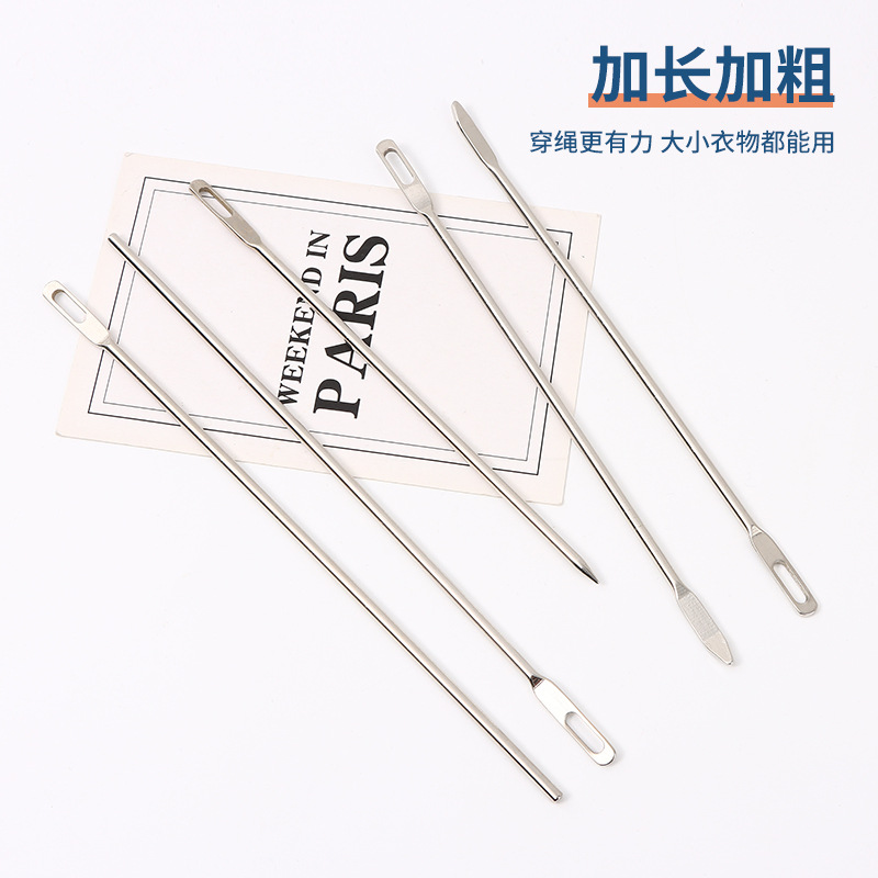 Household belt threading tool Rubber band threading tool Elastic band wearing cap rope Packing belt tool Threading tool details Picture