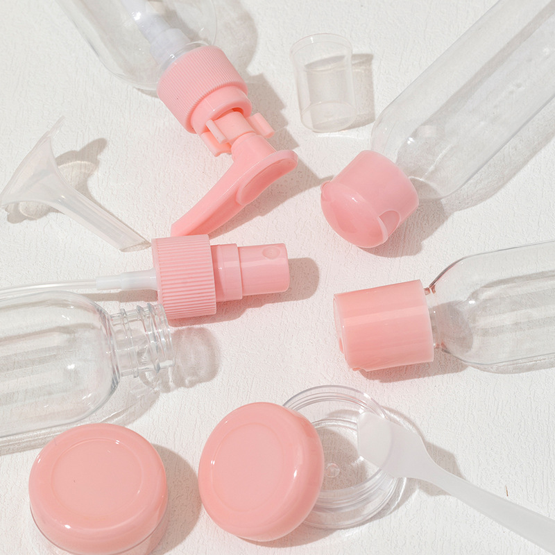 Spray Bottle Portable Travel Dispenser Set Cosmetics Spray Can Hydrating Mist Spray Bottle Duckbill Emulsion Bottle details Picture