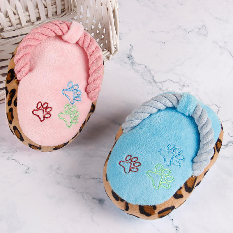 Direct sales from the manufacturer of pet supplies, dog bichon Frises, pet cat and dog toys, plush export slippers Specification image
