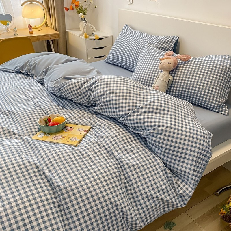 批发被套单件卡通宿舍印花磨毛被罩简约被单双人家用床上用品夏季