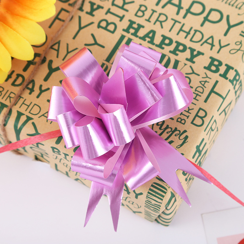 Latte Flower Ribbon 1.8Cm Gift Wrap Christmas Wedding Bow Gift Box Decoration Florist Bonsai Latte Flower Application Scenario