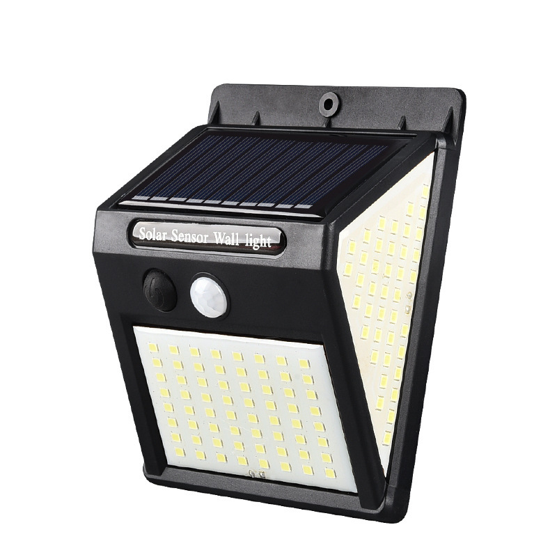 Solar Wall Light Human Body Sensing Outdoor Waterproof Landscape Garden Light Garden Wall Lighting Street Light Item Picture