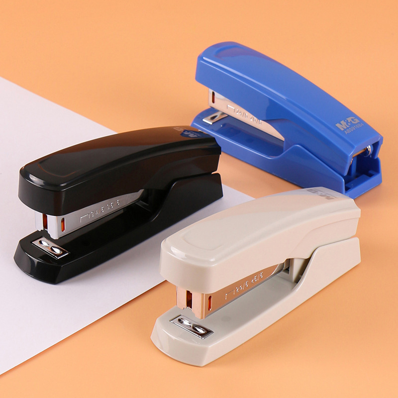 Wholesale of office labor-saving No. 12 stapler, large commercial universal stapler, metal pull rod binding machine