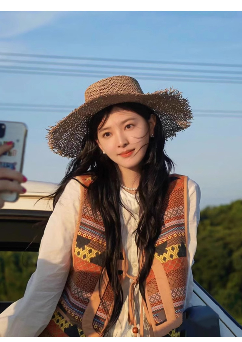 Magnetic clasp colorful mother-of-pearl necklace for women, high-end and niche Australian white pearl sweater chain, beaded collarbone chain accessory pic 19