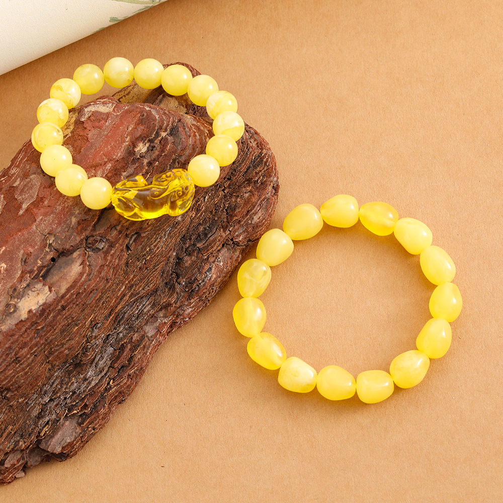 貔貅圆珠手串 国风小中式元素 情侣通用款式 货源多多厂家批发