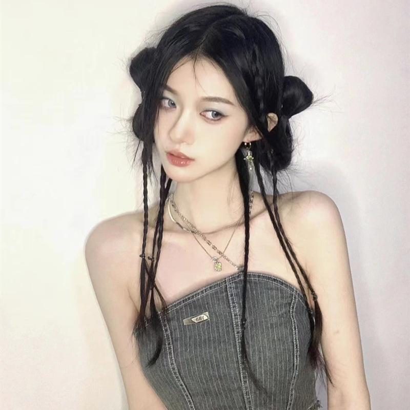 微光星芒耳环新款小众设计个性耳钉气质耳坠女流苏绿钻星星耳环批 details Picture